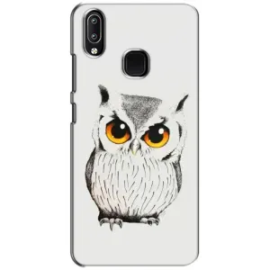 Чехол с птицами на ViVO Y93 Lite (VPrint) (Милая Сова)