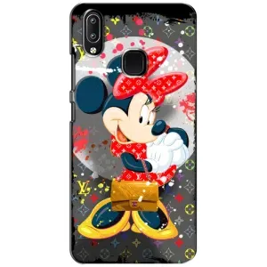 Чехол Disney Mouse ViVO Y93 Lite (PREMIUMPrint) (Minni с бантиком)