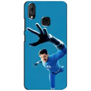 Чехол с принтом Фантастическая четверка для ViVO Y93 Lite (Мистер Фантастик супергерой)