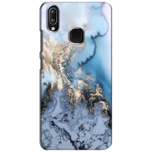 Мраморный чехол на ViVO Y93 Lite (VPrint) (Нежный мрамор)