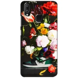 Бренднові Чохли для ViVO Y93 Lite - (PREMIUMPrint) (Nike цветы)