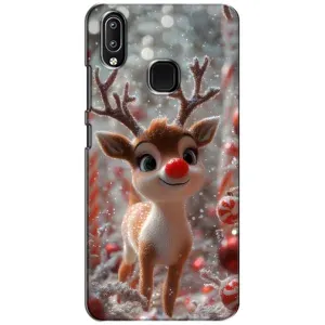 Яскравий чохол для ViVO Y93 Lite з Зимові Оленята