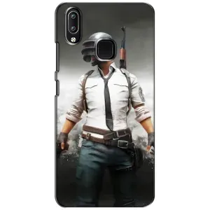 Чехол PUBG для Виво у93 Лайт (AlphaPrint) (Пабг мен)