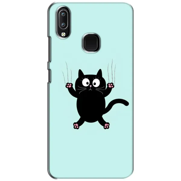 Чехол с принтом «Падающий кот» для Vivo Y93 Lite