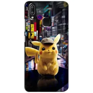 Чохли з крутими принтами для ViVO Y93 Lite - (PREMIUMPrint) (Пикачу)