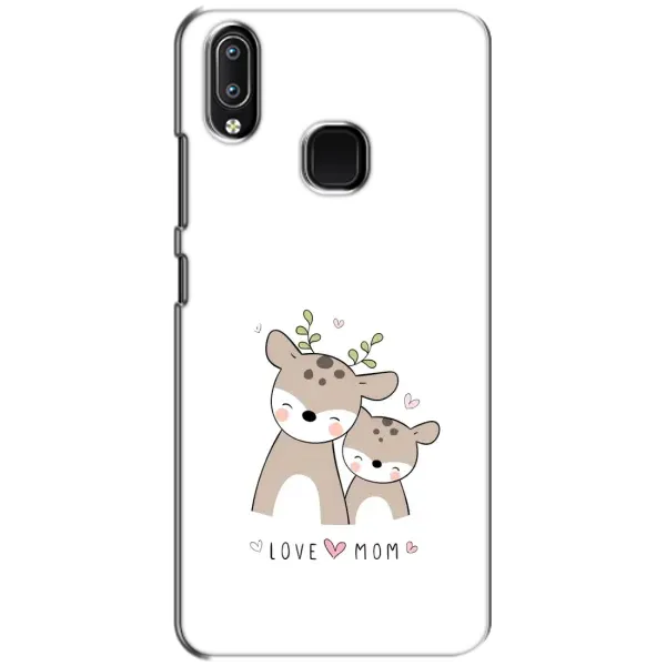 Чохол з принтом «Оленята мама і малюк» для Vivo Y93 Lite