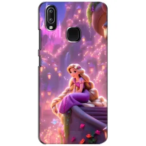 Чехол Рапунцель для ViVO Y93 Lite (Рапунцель в замке)