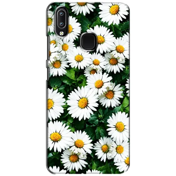 Чехол с принтом «Ромашки» для Vivo Y93 Lite