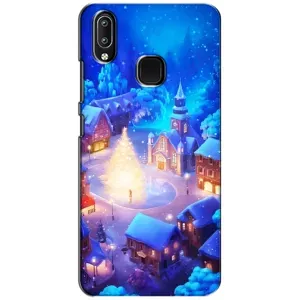Рождественские Чехлы для ViVO Y93 Lite (VPrint) (Рождественский город)
