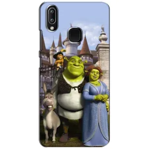 Чехол с мультфильмом Шрек на ViVO Y93 Lite