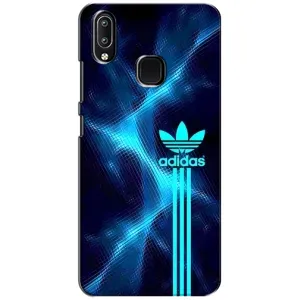 Чохли Адидас для ViVO Y93 Lite (AlphaPrint) (Синій Адідас)