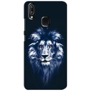 Чехол со Львом для ViVO Y93 Lite (VPrint) (Синий Лев)