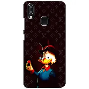 Чехли для ViVO Y93 Lite - Скрудж МакДак Louis Vuitton (PREMIUMPrint) (Скрудж з ботліантом)
