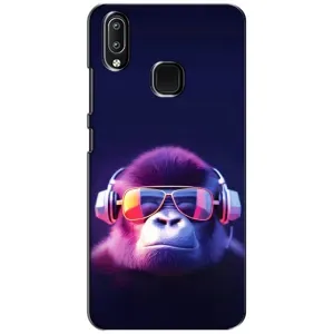 Чохол з Мавпами ViVO Y93 Lite - (AlphaPrint) (Стильна мавпа)