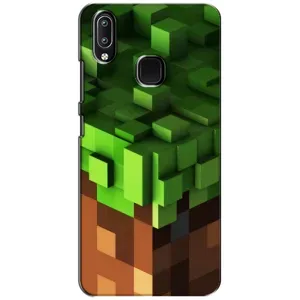Чехол Майнкрафт на ViVO Y93 Lite (AlphaPrint) Minecraft (текстура Майнкрафт)