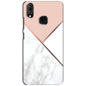 Мраморный чехол на ViVO Y93 Lite (VPrint) (Тройной мрамор)