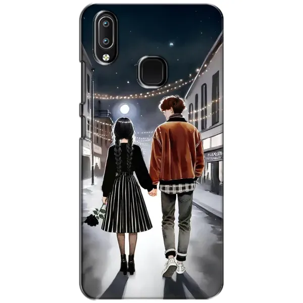 Чохол з принтом «Венздей та Тайлер» для Vivo Y93 Lite Чохол з принтом «Венздей та Тайлер» для Vivo Y93 Lite
