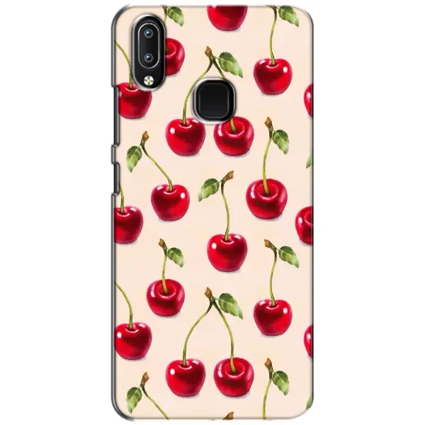 Чехол с принтом «Вишня» для Vivo Y93 Lite