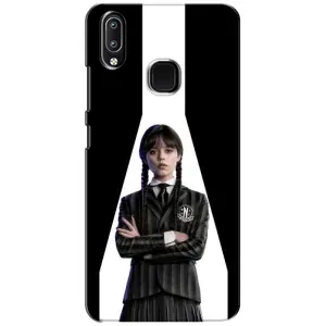 Чехлы Венсдей на ViVO Y93 Lite Уэнсдей (AlphaPrint) (W-Wednesday)