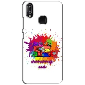 Чехол Амонг Ас для ViVO Y93 Lite (AlphaPrint) (Яркий АмонгАс)