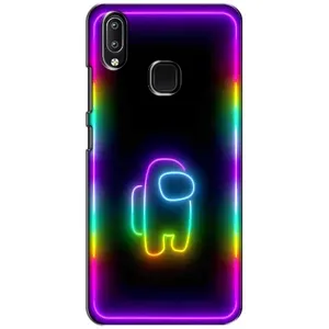 Чехол Амонг Ас для ViVO Y93 Lite (AlphaPrint) (Яркий скин)