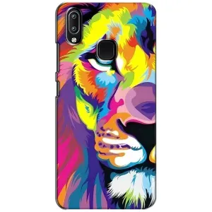 Чехол со Львом для ViVO Y93 Lite (VPrint) (Яркий Лев)