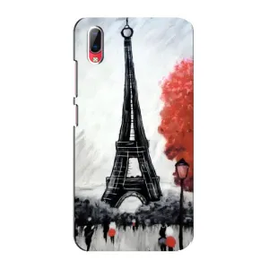 Чохол Ейфелева Вежа Vivo Y93 / Y93S - (AlphaPrint) (Вежа в Парижі)