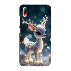 Яскравий чохол для Vivo Y93 / Y93S з Зимові Оленята (Блискуче оленятко)