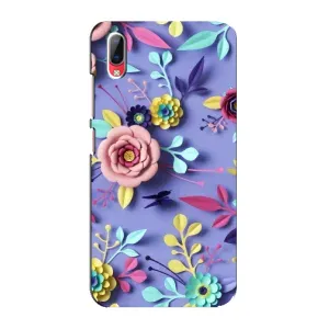 Чехлы с Цветами для Vivo Y93 / Y93S (VPrint) (Цветочный дизайн)
