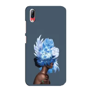 Чехлы (ART) Цветы на Vivo Y93 / Y93S (VPrint) (Цветы на голове)