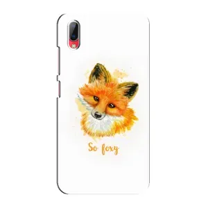 Чехлы с картинкой Лисички для Vivo Y93 / Y93S (VPrint) (Девочка Лиса)