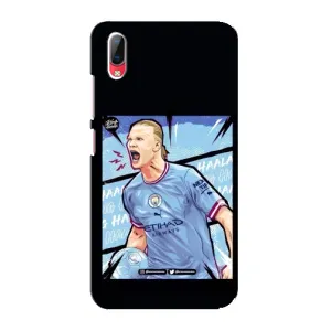 Чехлы с футболистом Ерлинг Холанд для Vivo Y93 / Y93S (AlphaPrint) (гол Эрлинг Холланд)