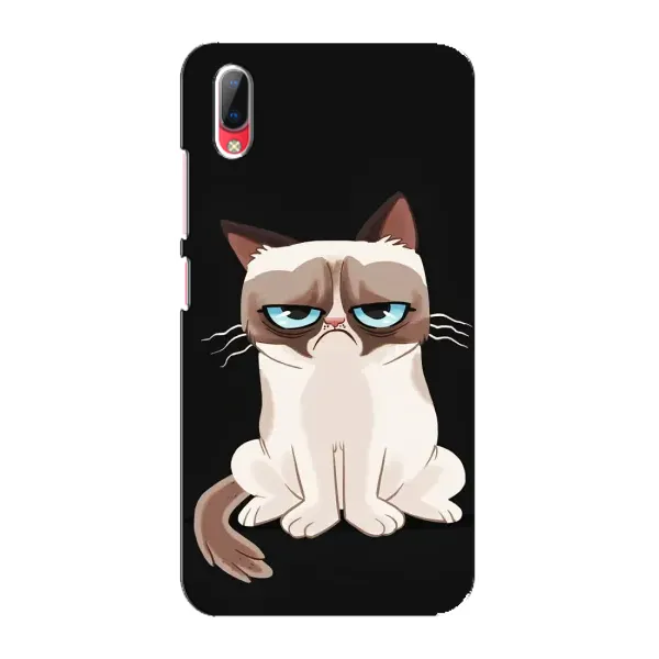 Чехол с принтом «Грустный кот» для Vivo Y93 / Y93S Чехол с принтом «Грустный кот» для Vivo Y93 / Y93S
