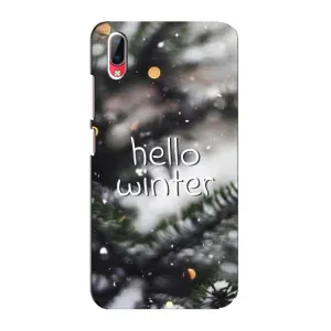 Новогодние, Праздничные Чехлы для Vivo Y93 / Y93S - 2024 год (Hello winter)