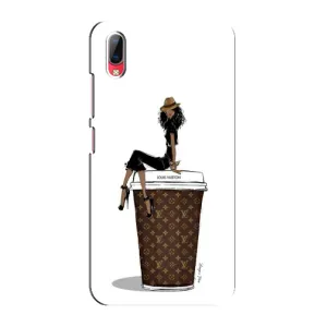 Чохли Луі Вітон для Vivo Y93 / Y93S (AlphaPrint - LOUIS VUITTON) (кава LOUIS VUITTON)