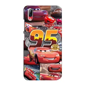 Силіконовий чохол Маквін для Vivo Y93 / Y93S (Колаж Блискавка Маквін)