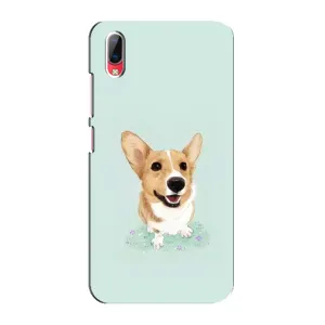Чехлы с собаками для Vivo Y93 / Y93S (VPrint) (Корги)
