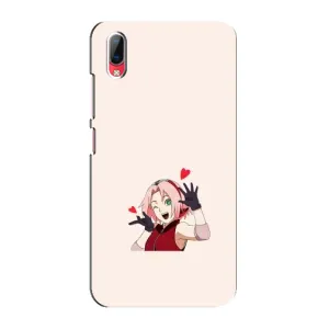 Чехлы Персонажи Аниме Наруто для Vivo Y93 / Y93S (AlphaPrint) (Лайк Сакура)
