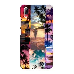 Силиконовый чехол с КАРТИНКАМИ лето для Vivo Y93 / Y93S (AlphaPrint) (Летний отпуск)
