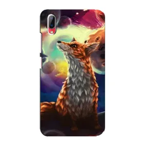 Чехлы с картинкой Лисички для Vivo Y93 / Y93S (VPrint) (Лисица в космосе)