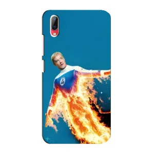 Чохол з принтом Фантастична четвірка для Vivo Y93 / Y93S (Людина-факел у вогні)