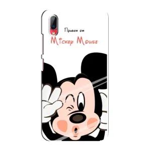 Эксклюзивный чехол для Vivo Y93 / Y93S (AlphaPrint - Мультяшные) (Маус Микки)