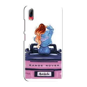 Чехол с печатью для Vivo Y93 / Y93S - (Мода) (AlphaPrint) (На машине)