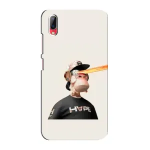 Чехлы с Обезьянами NFT для Vivo Y93 / Y93S (AlphaPrint) (обезьяна NFT в очках)