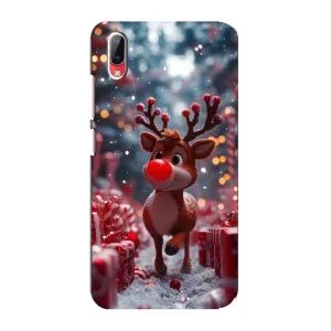 Яскравий чохол для Vivo Y93 / Y93S з Зимові Оленята (Олень серед подарунків)