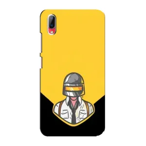 Чеjхол PUBG для ВіВО У93 / У93С (AlphaPrint) (Пабг в шоломі)