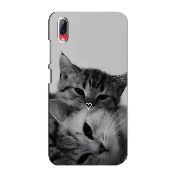 Чехол с принтом «Пара котов» для Vivo Y93 / Y93S