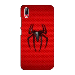 Чехол с человеком пауком для Vivo Y93 / Y93S - (AlphaPrint) (Паук Марвел)