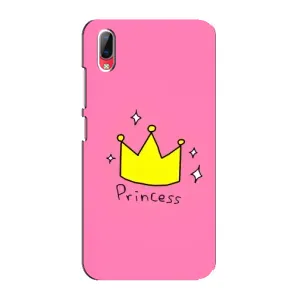 Чехол с картинкой (Стильные) для Виво у93 / у93с - (AlphaPrint) (Princess)