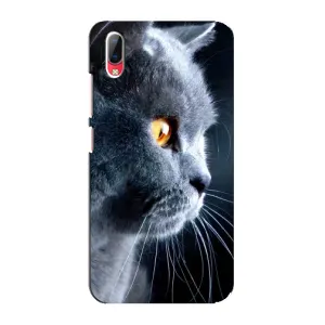Чехлы с Котиками для Vivo Y93 / Y93S (VPrint) (Серый Кот)